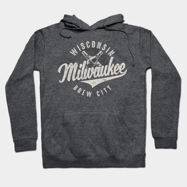 Milwaukee Wisconsin Brew City Hoodie by Designkix